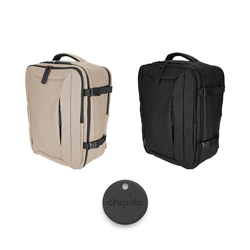 <span class="font-size: 15px">Onder-de-stoel reisrugtas<span></br> + Chipolo tracker